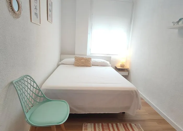 Sol & Castillo - A 2 Min Playa Postiguet 阿利坎特